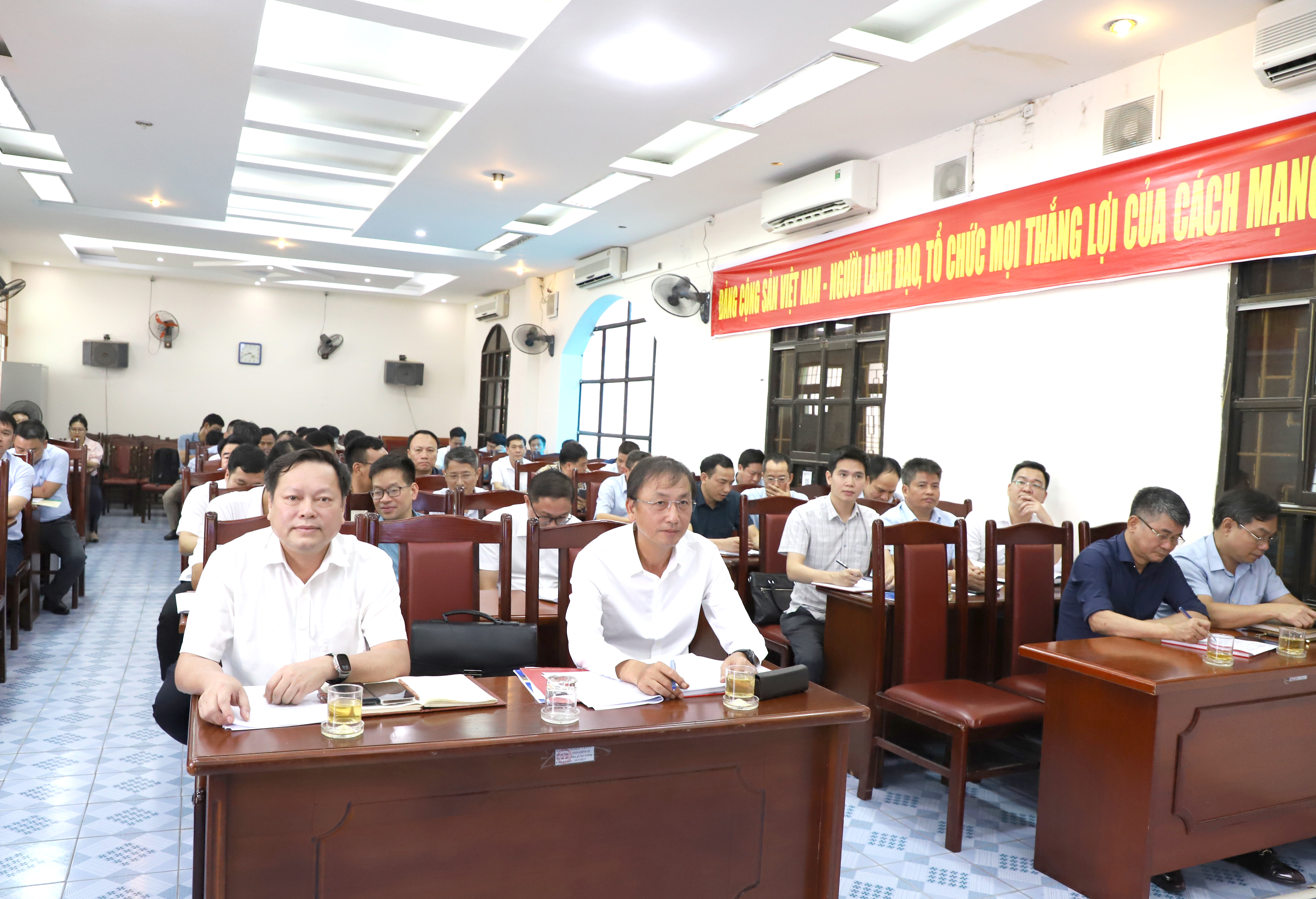Hội nghị đánh giá tình hình thực hiện nhiệm vụ 6 tháng đầu năm; triển khai nhiệm vụ, giải pháp trọng tâm 6 tháng cuối năm 2025