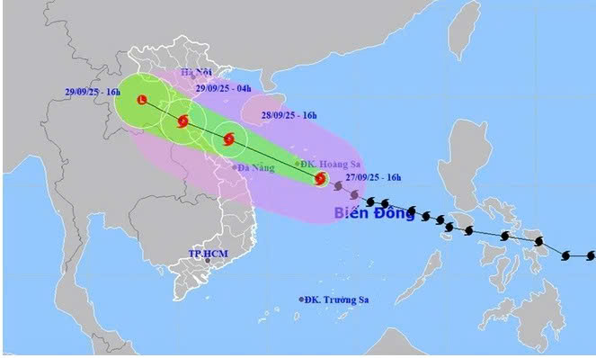 Công điện số 1834/CĐ-CTUBND ngày 27/9/2025 của Chủ tịch Ủy ban nhân dân tỉnh về chủ động ứng ứng phó bão số 10 năm 2025