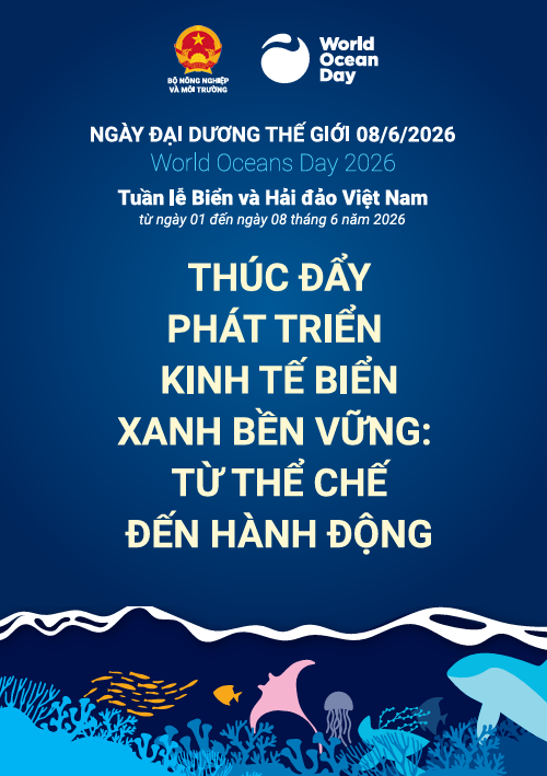 Kế hoạch số 62/KH-SNNMT ngày 28/05/2026 của Sở Nông nghiệp và Môi trường về Kế hoạch Tổ chức các hoạt động hưởng ứng Ngày Đại dương thế giới, Tuần lễ Biển và Hải đảo Việt Nam trên địa bàn tỉnh Hưng Yên, năm 2026