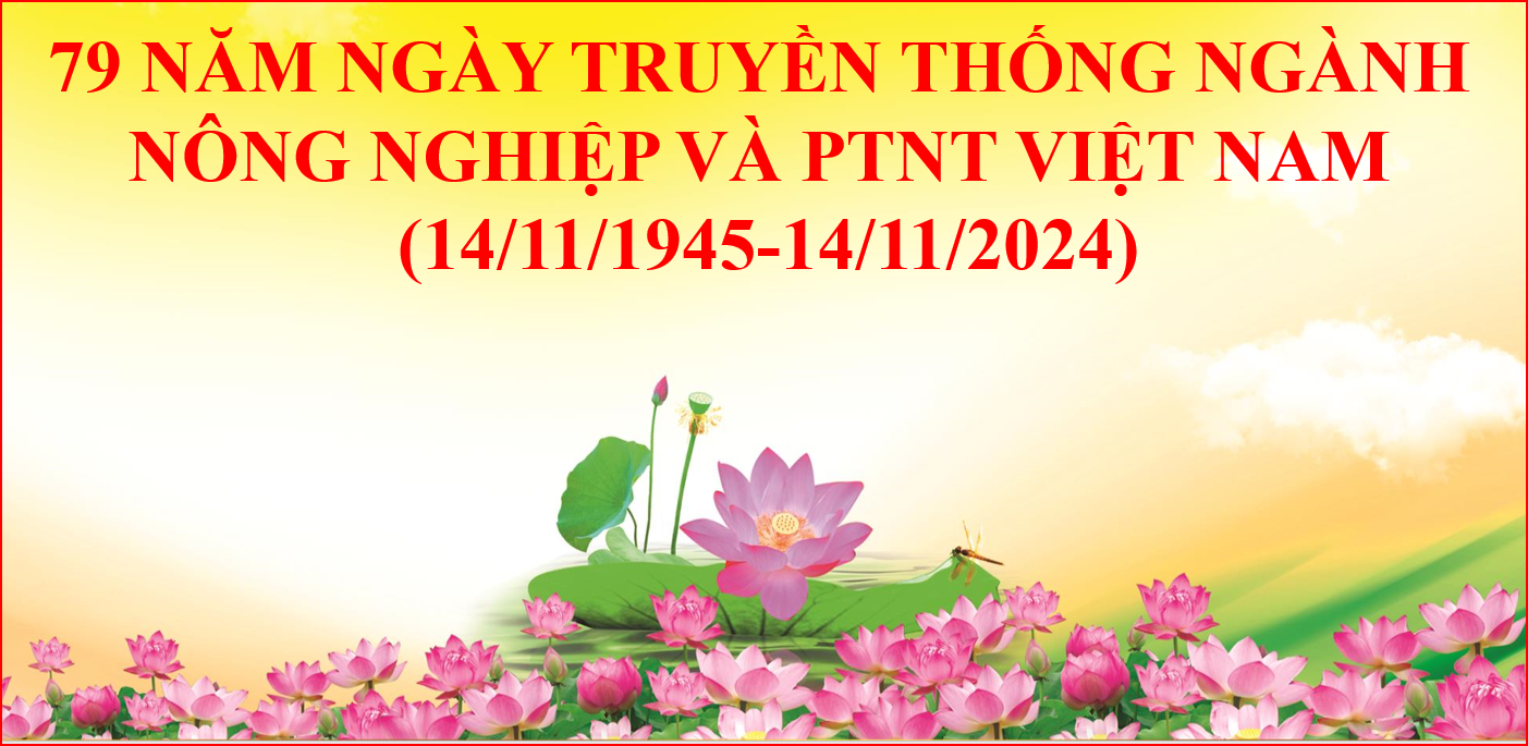 Về việc không tổ chức kỷ niệm 79 năm ngày thành lập Ngành Nông nghiệp và Phát triển nông thôn