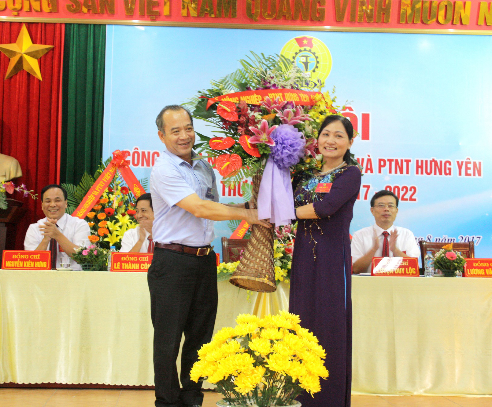 Đại hội Công đoàn ngành Nông nghiệp và PTNT Hưng Yên lần thứ V, nhiệm kỳ 2017-2022.