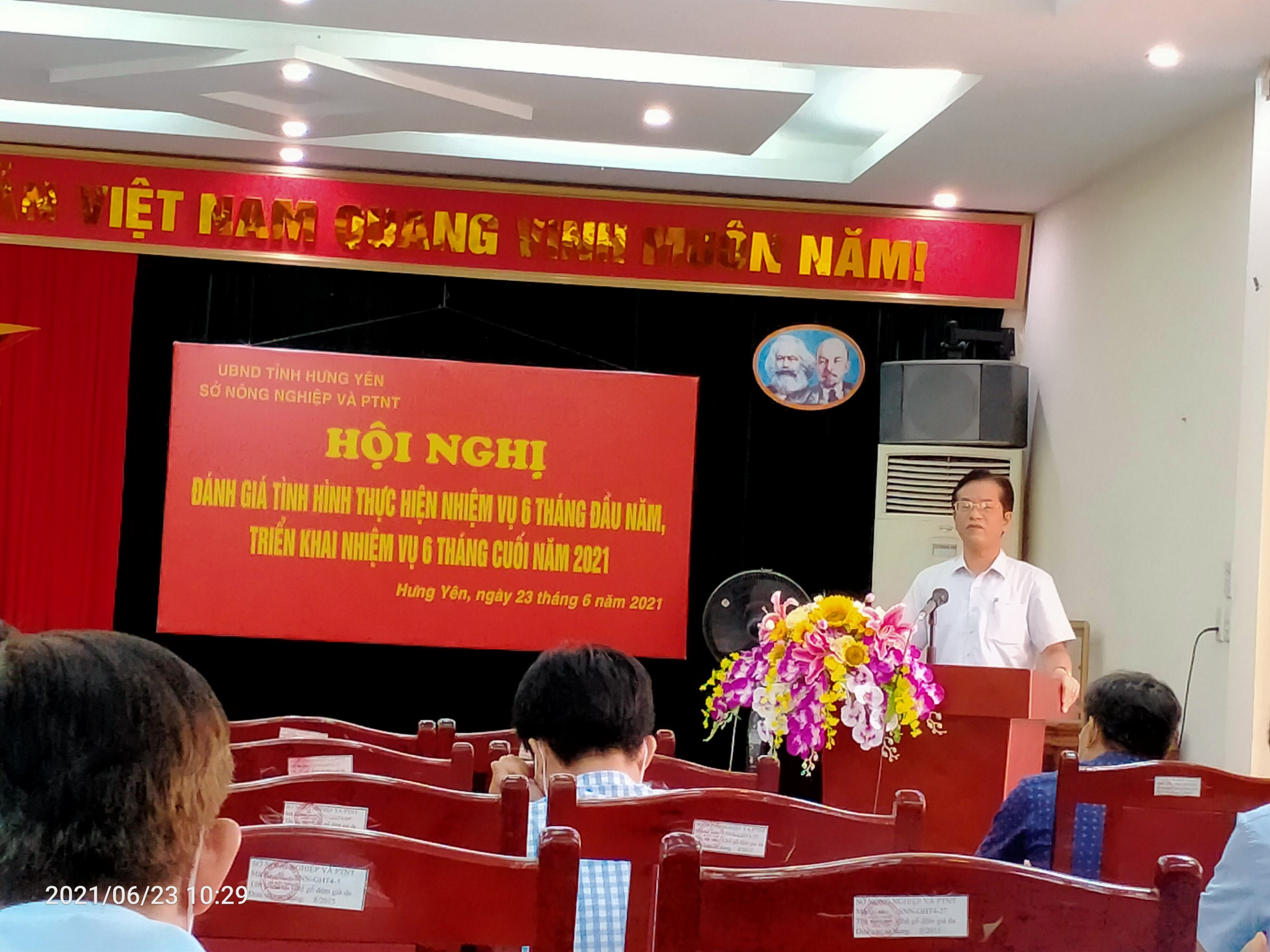 Hội nghị đánh giá tình hình thực hiện nhiệm vụ 6 tháng đầu năm và nhiệm vụ, giải pháp trọng tâm 6 tháng cuối năm 2021