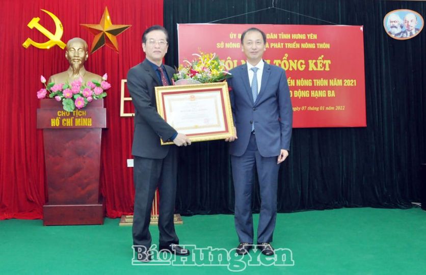 Hội nghị tổng kết công tác sản xuất nông nghiệp, phát triển nông thôn và xây dựng nông thôn mới năm 2021