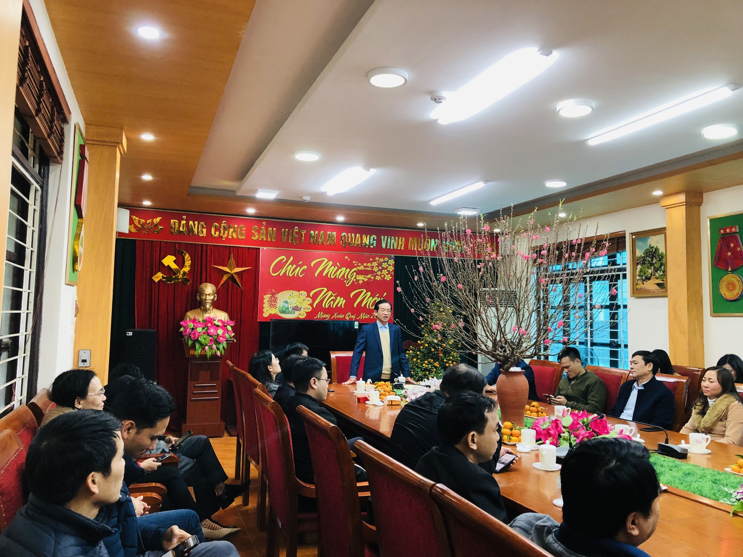 Gặp mặt đầu xuân Quý Mão 2023 cán bộ, công chức, người lao động Sở Nông nghiệp và PTNT tỉnh Hưng Yên