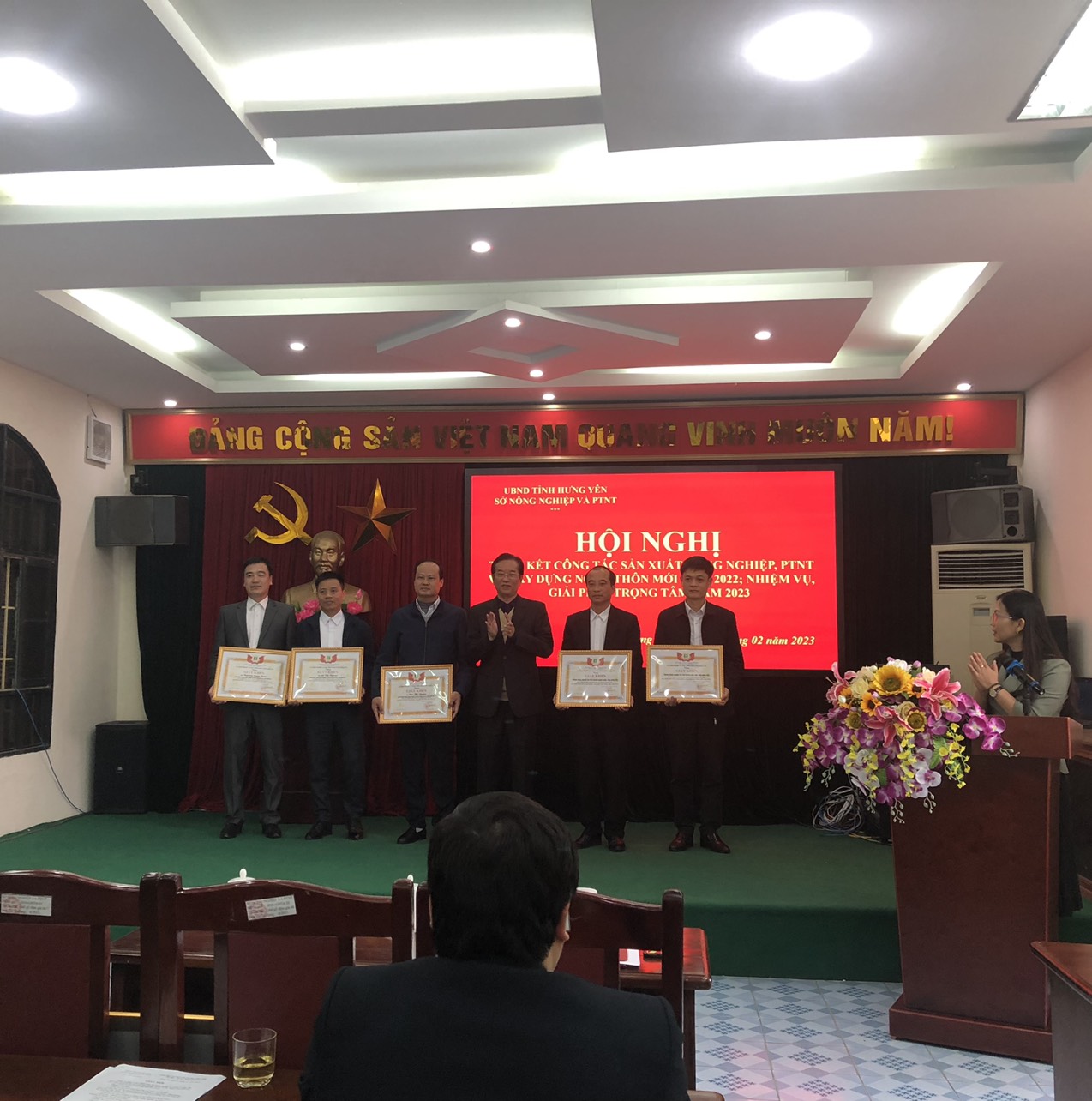Hội nghị Tổng kết công tác sản xuất nông nghiệp, phát triển nông thôn và xây dựng nông thôn năm 2022; nhiệm vụ, giải pháp trọng tâm năm 2023